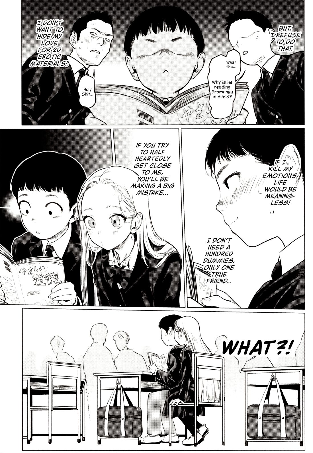 Sashachan to Classmate Otakukun (Serialization) chapter 1 Kissmanga