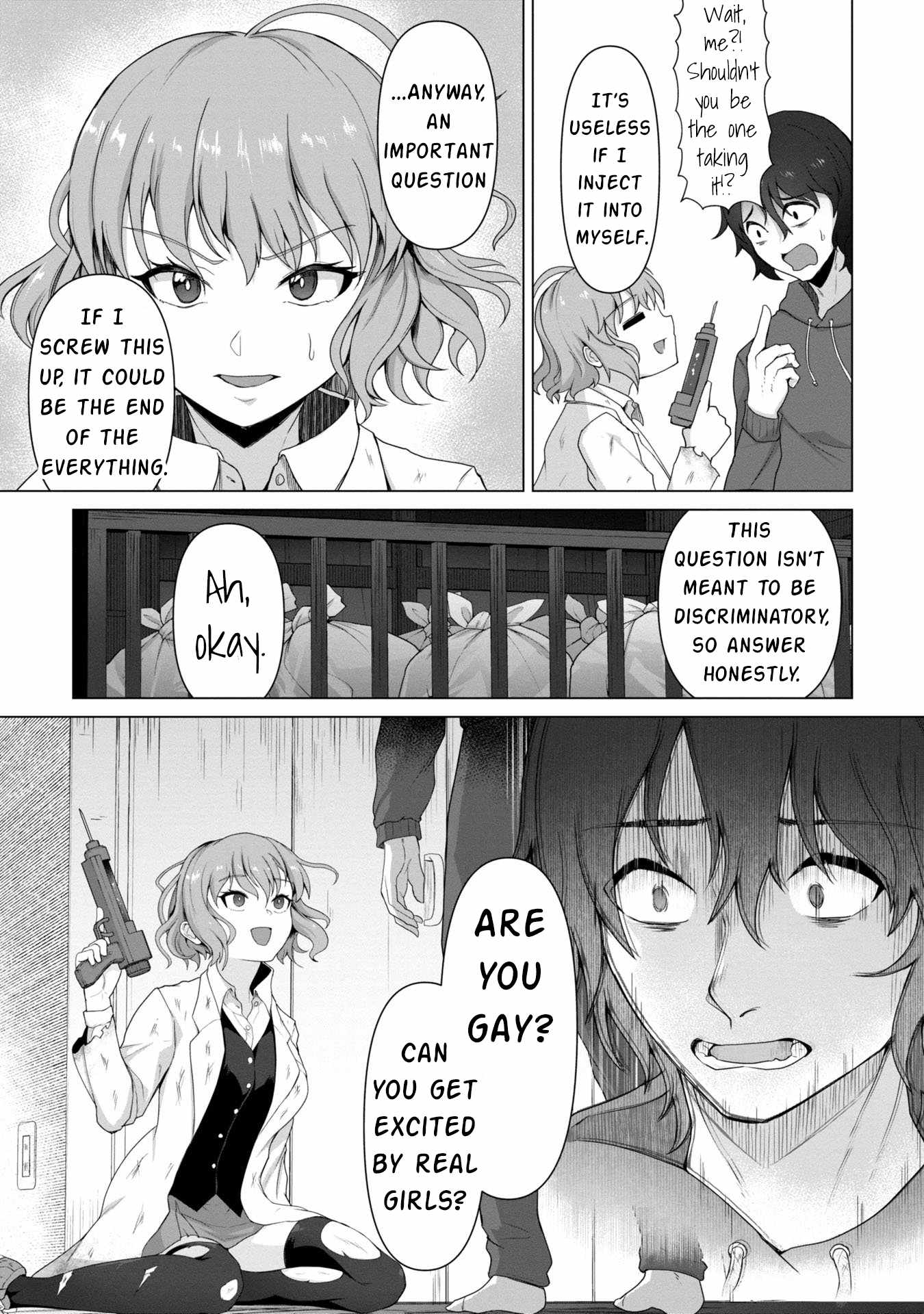 Ore no vaccine dake ga zonbika shita sekai o sukueru Chapter 1 Kissmanga